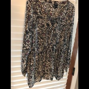 Torrid printed tunic